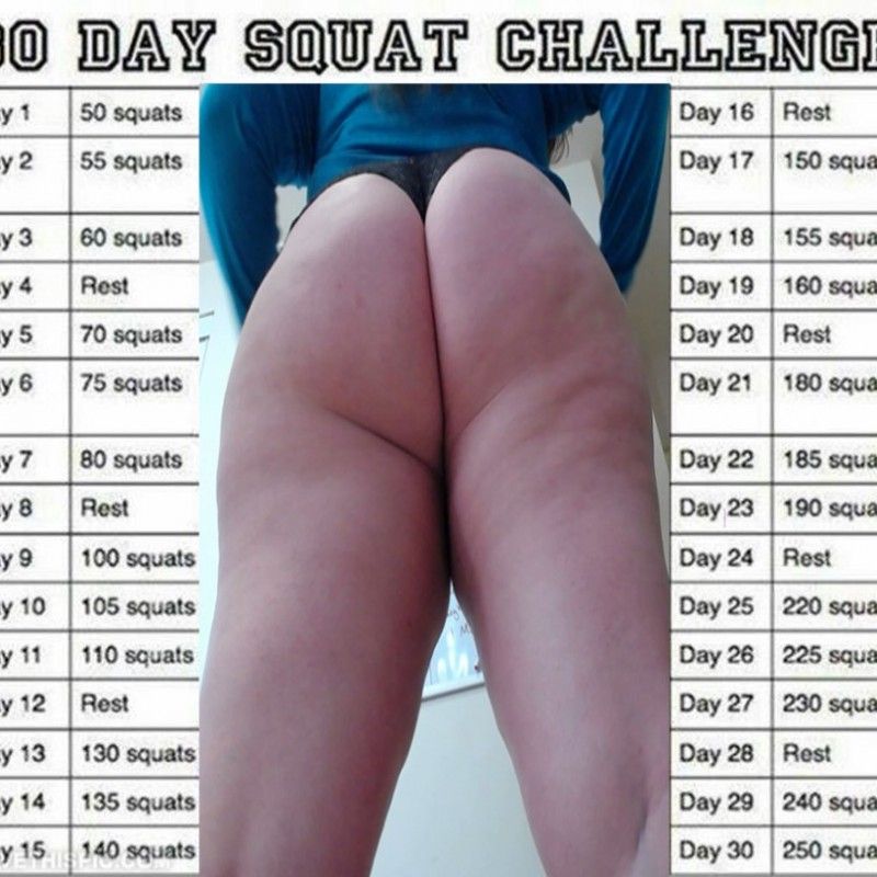 30 Day Squat Challenge