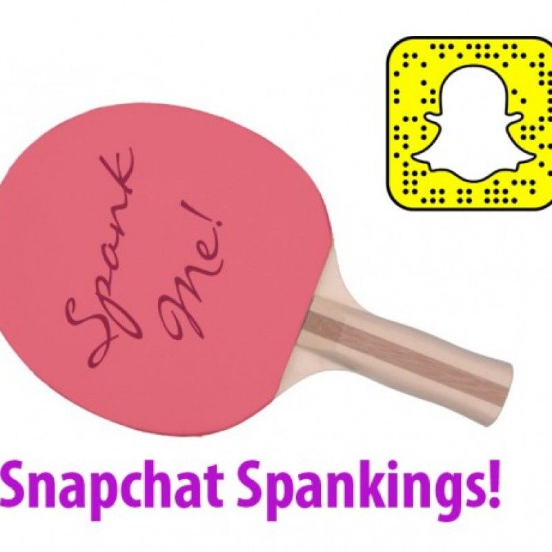 Spank my ass hard on snap chat!