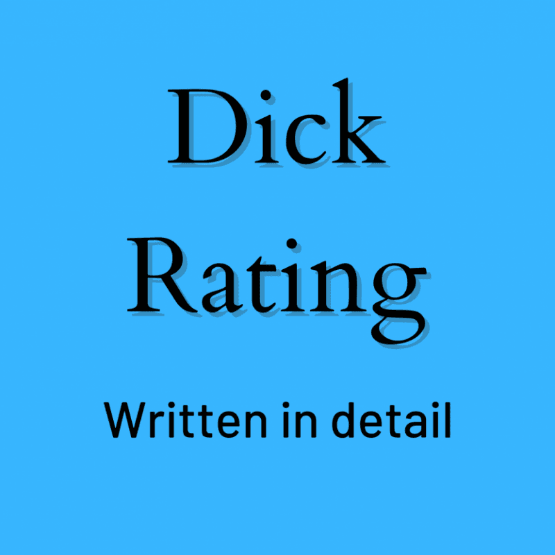 Custom Dick Rating