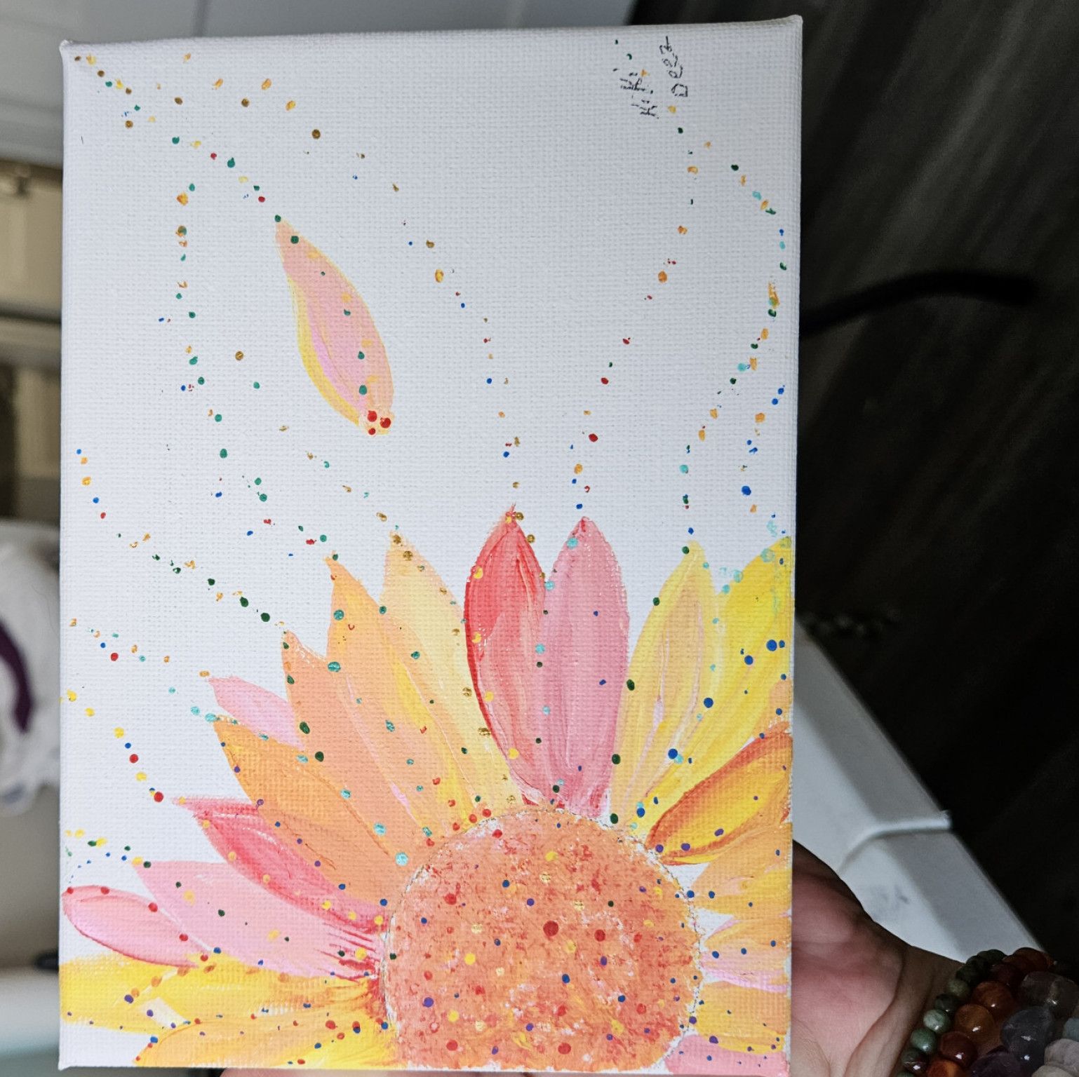 5x7 Flower painting