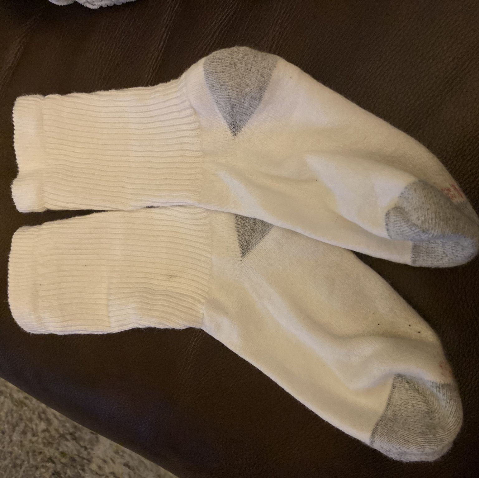 Worn Crew Socks