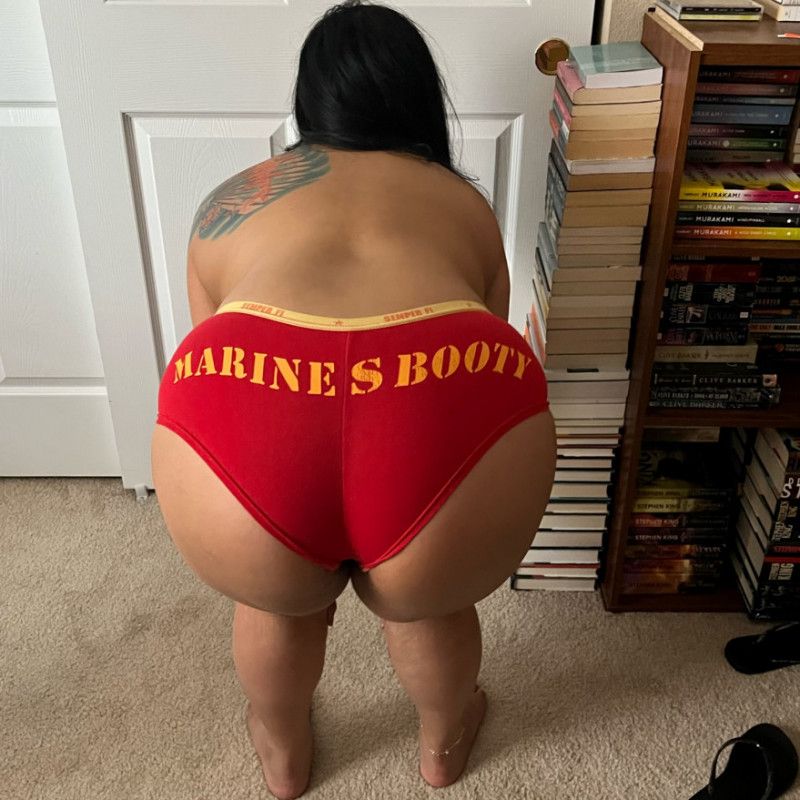 USMC Marines Booty Panties