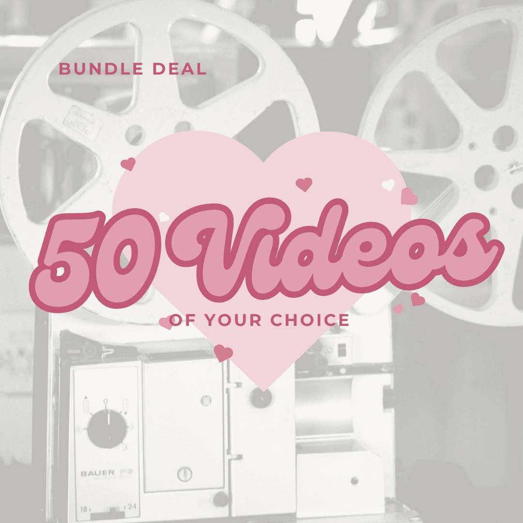 50 Videos of your Choice