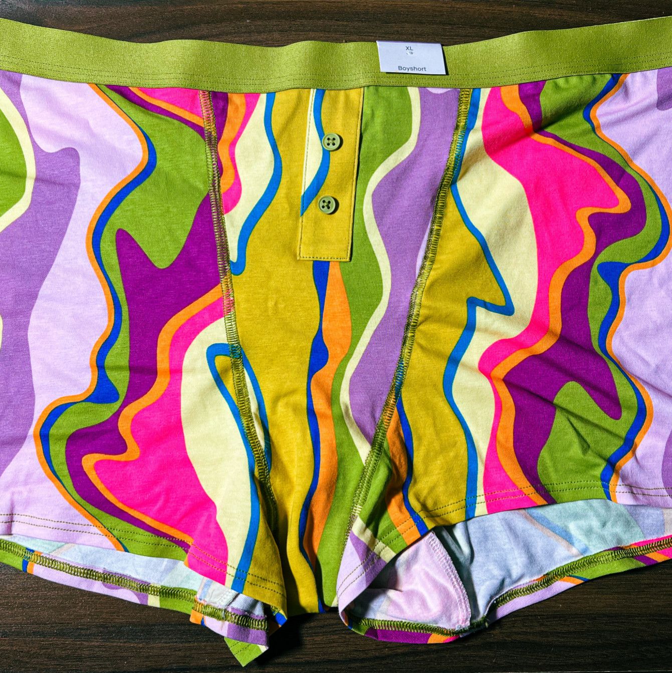 Technicolor Boy Shorts