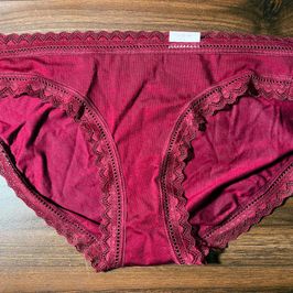 Maroon Cotton Bikini