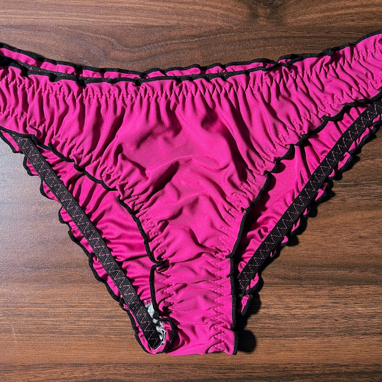 Pink Silky Cheeky Panties