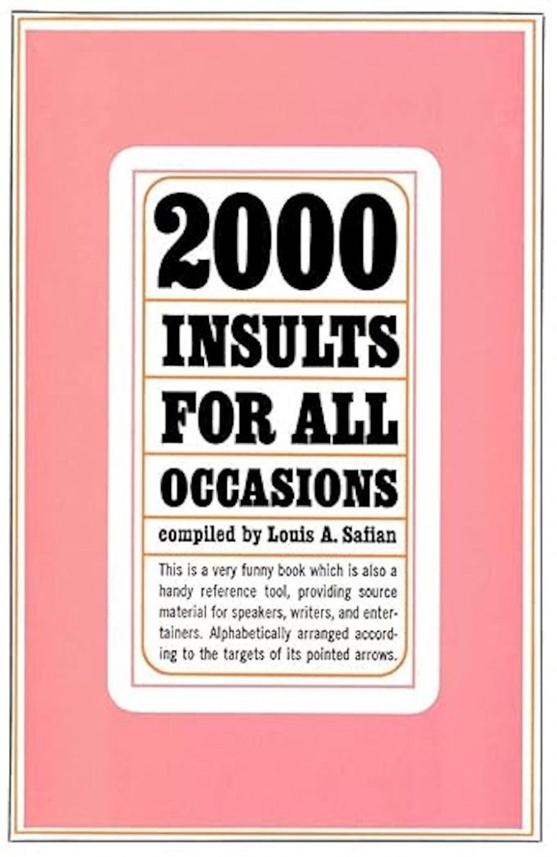 Insult Book