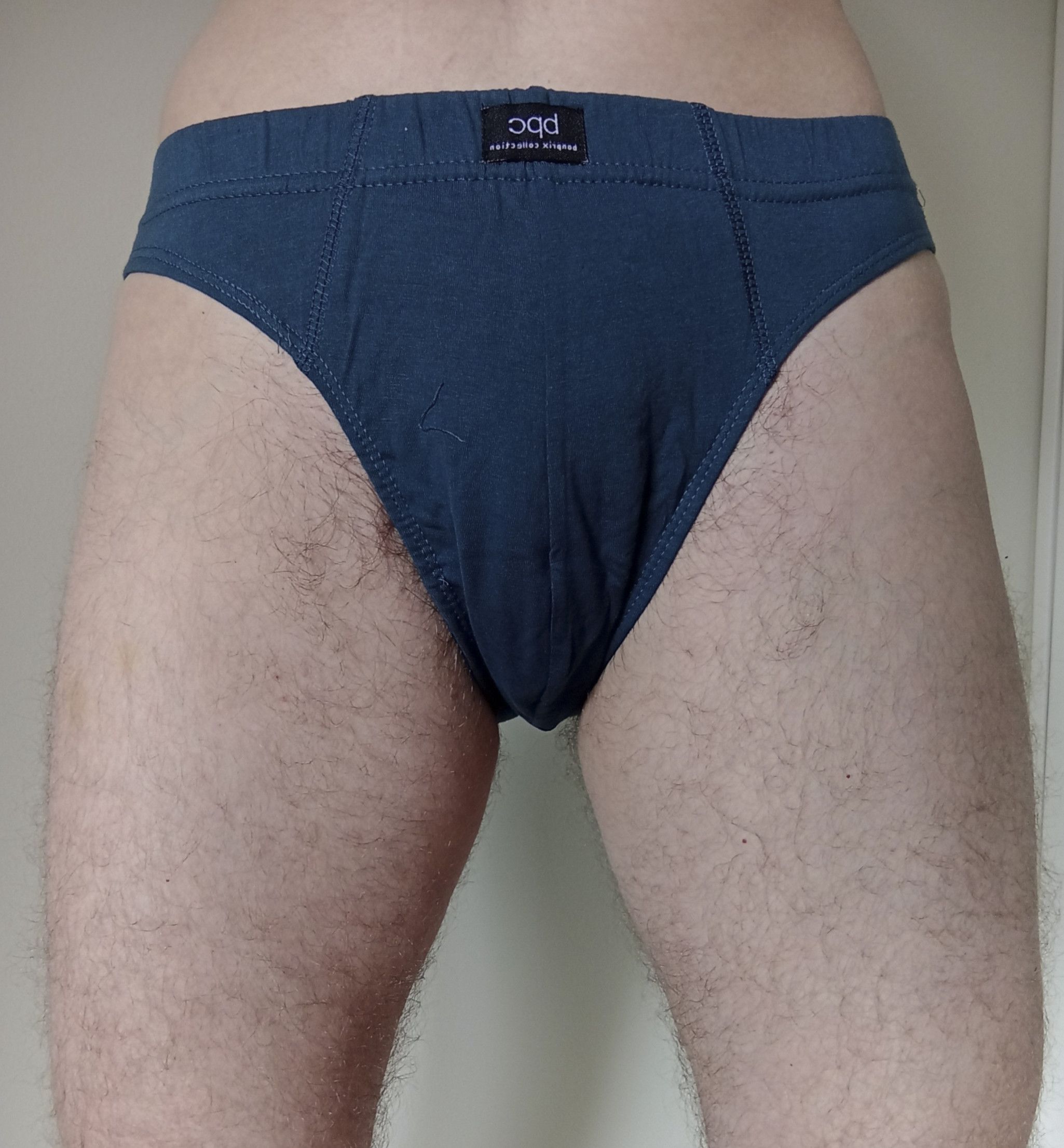 Dirty briefs worn on my hairy FTM pussy