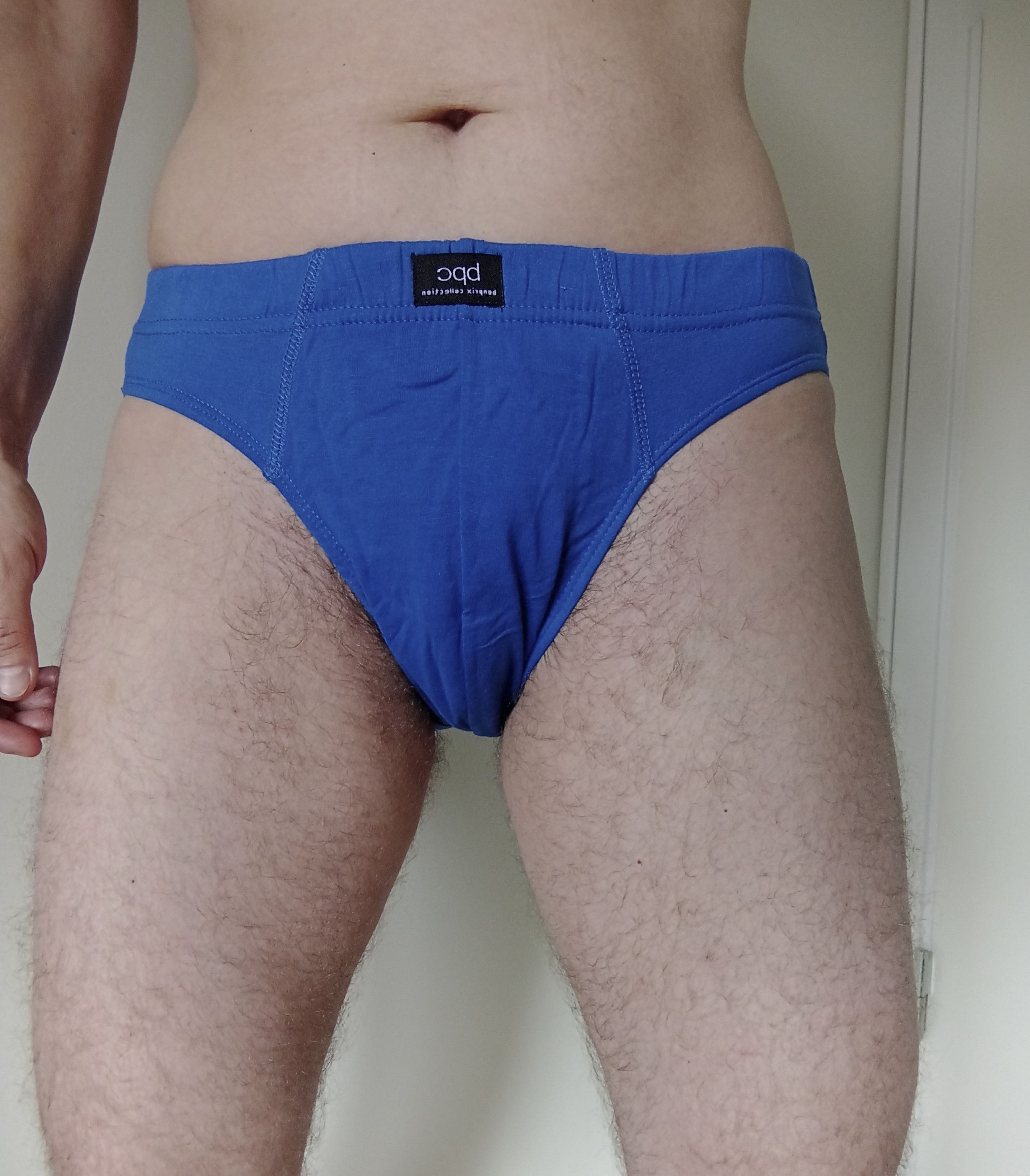 Dirty briefs worn on my hairy FTM pussy