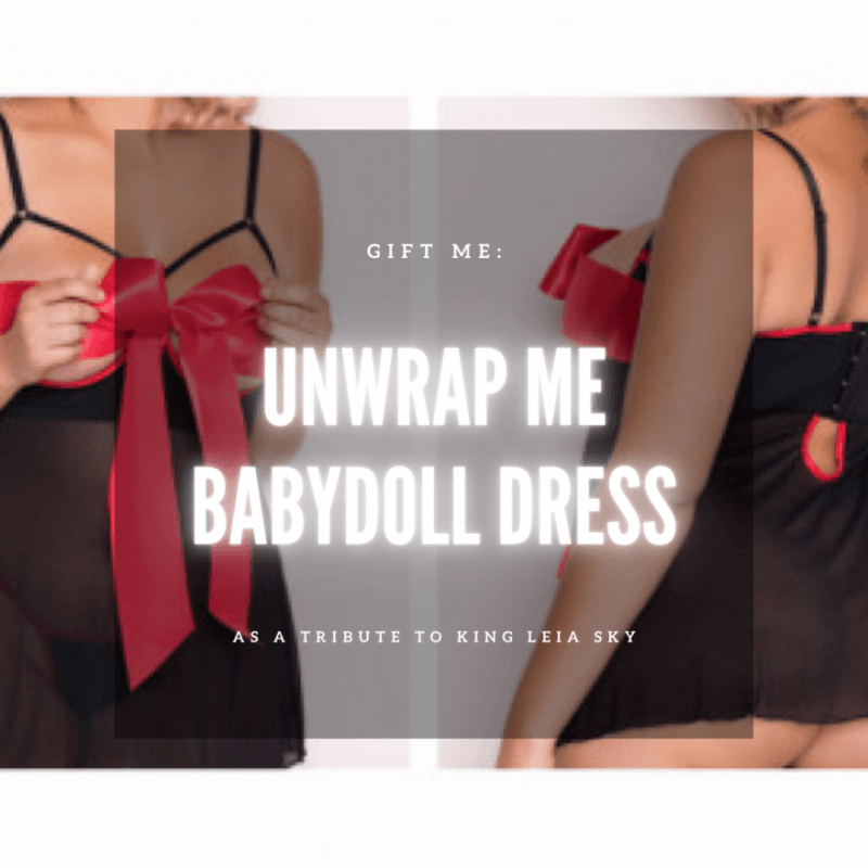 Gift Me: Unwrap Me Babydoll Dress