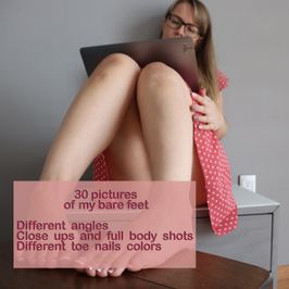 Photoset: 30 bare feet pictures