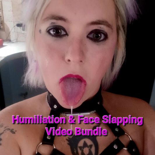 Humiliation Face Slapping 4 Video Bundle