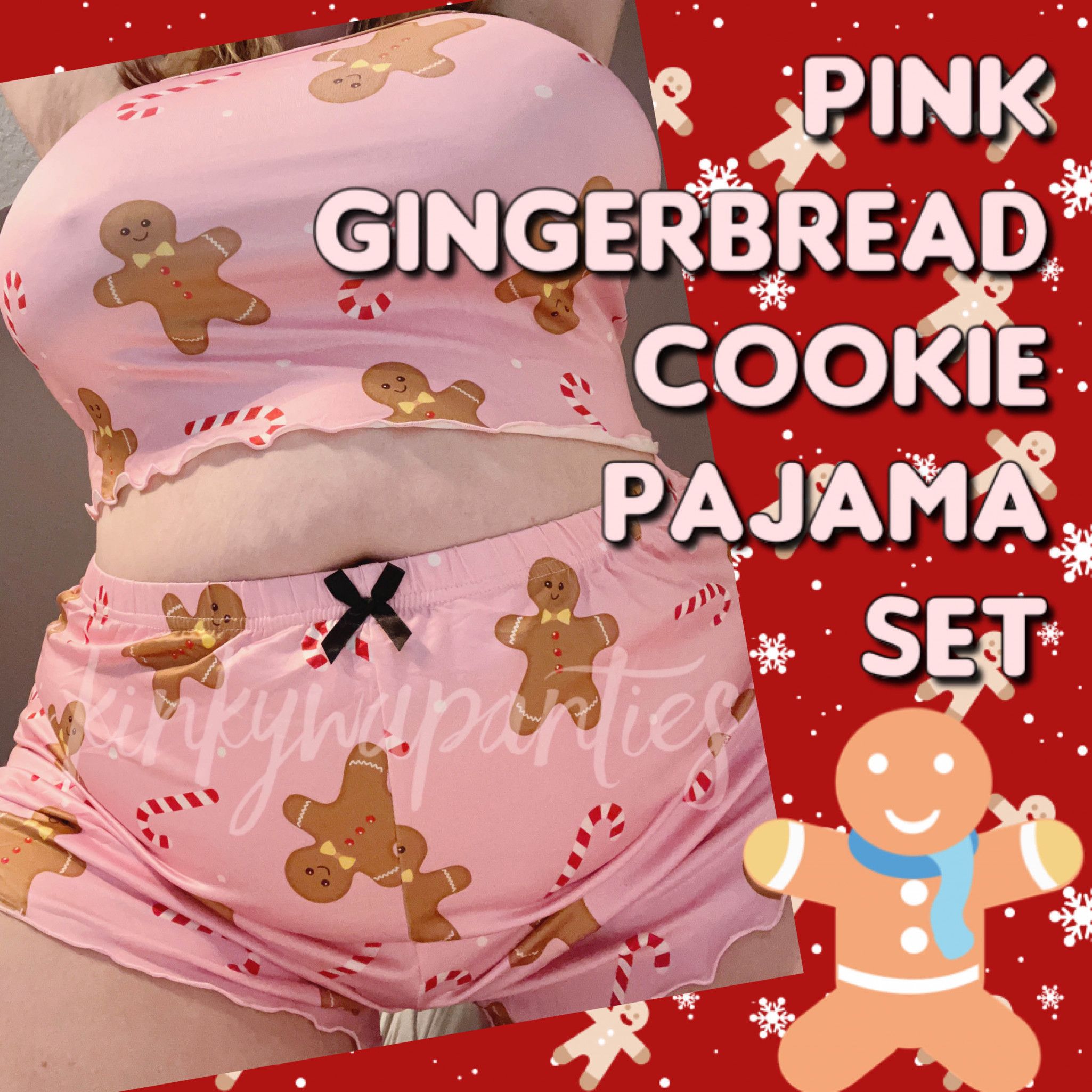 Gingerbread Pajama Set