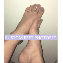 CUSTOM FEET PHOTOSET