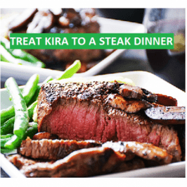 TREAT ME TO A STEAK DINNER