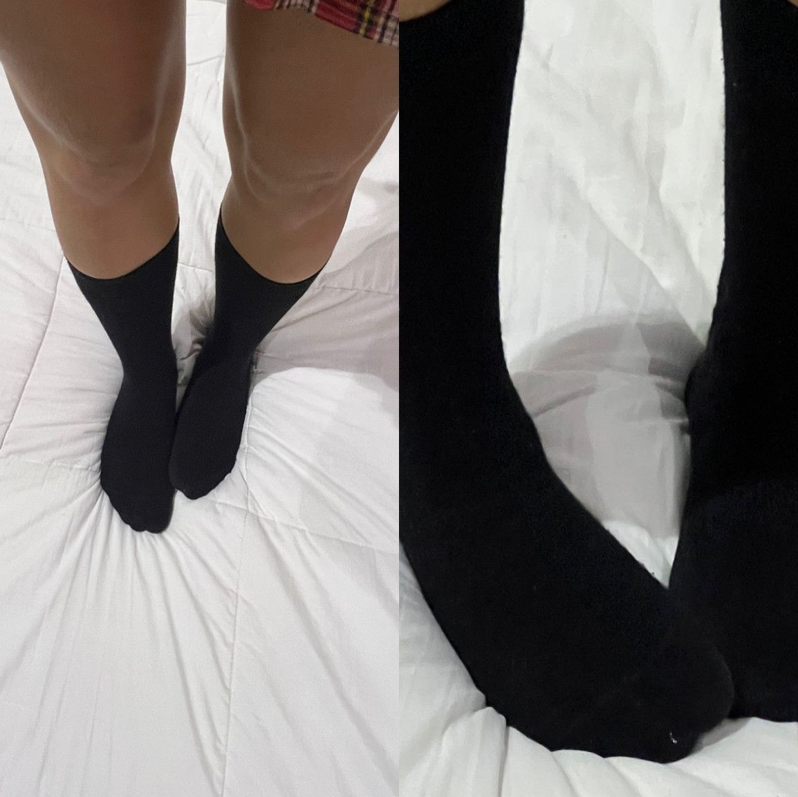 Black socks 