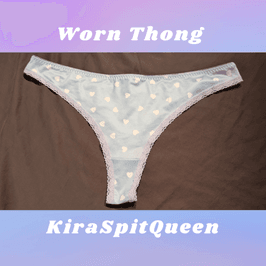 Worn Thong Panties Perfect for Sissies