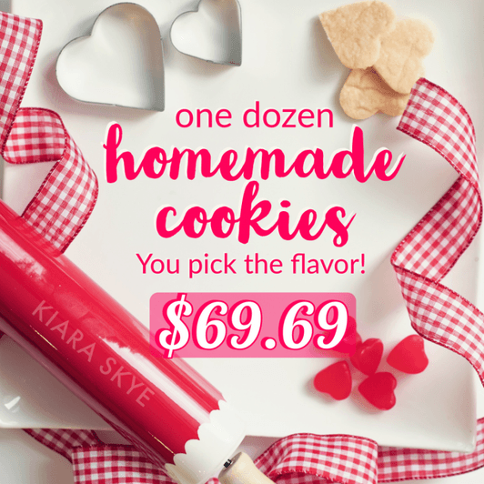 One Dozen Homemade Cookies