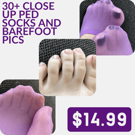 34 Close Up Foot Pics With Ped Socks