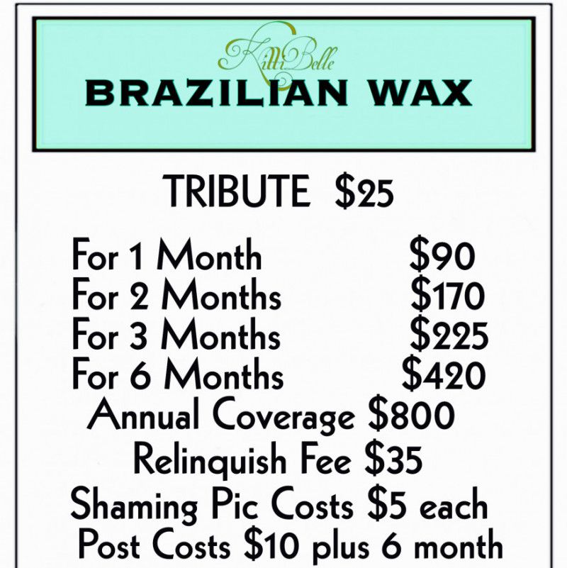 Brazilian Wax Tribute 25