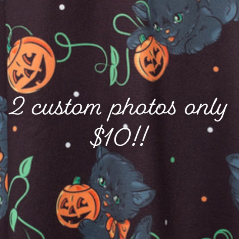 2 custom photos