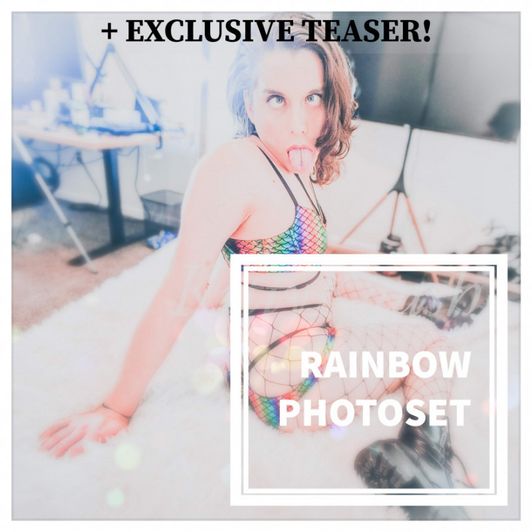 Rainbow Photoset PLUS EXCLUSIVE TEASER