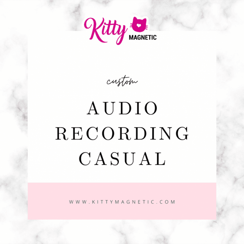 Custom Audio Recording Casual