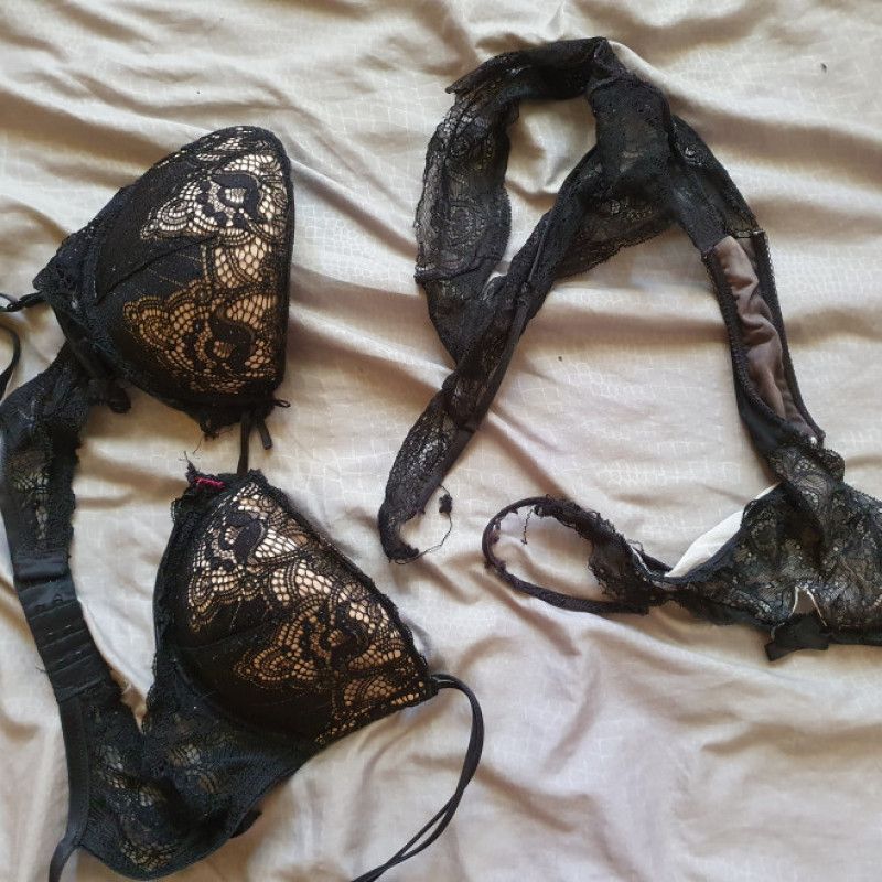 Broken Panty and Bra Set