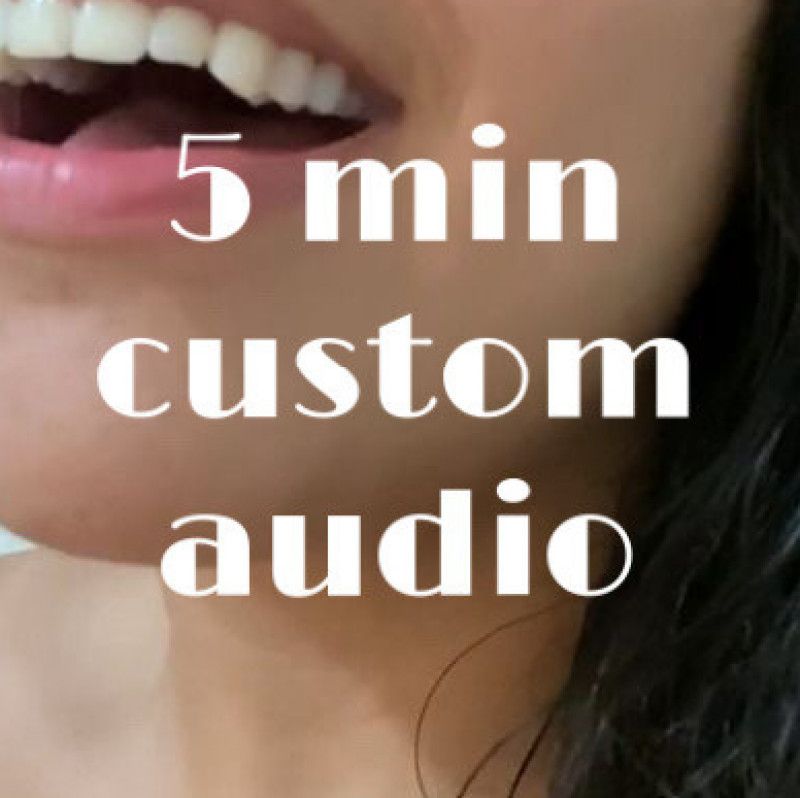 5 minute custom audio