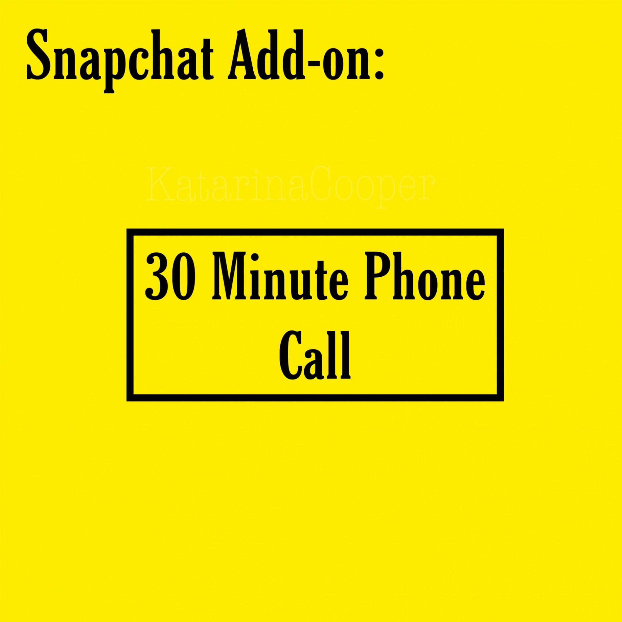 Snap Phone Call