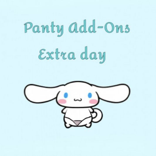 Extra Day Panties Add on