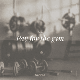 PAY ME THE GYM