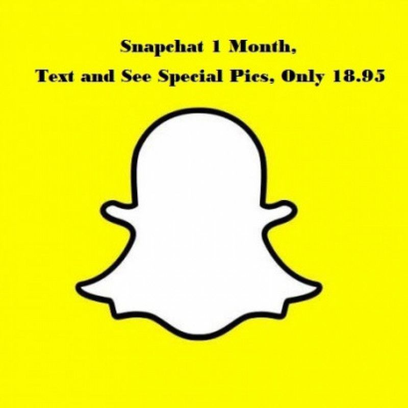 snapchat 1 month