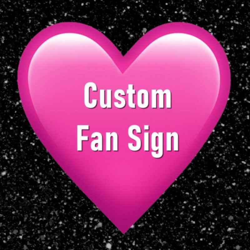 Custom Fan Sign