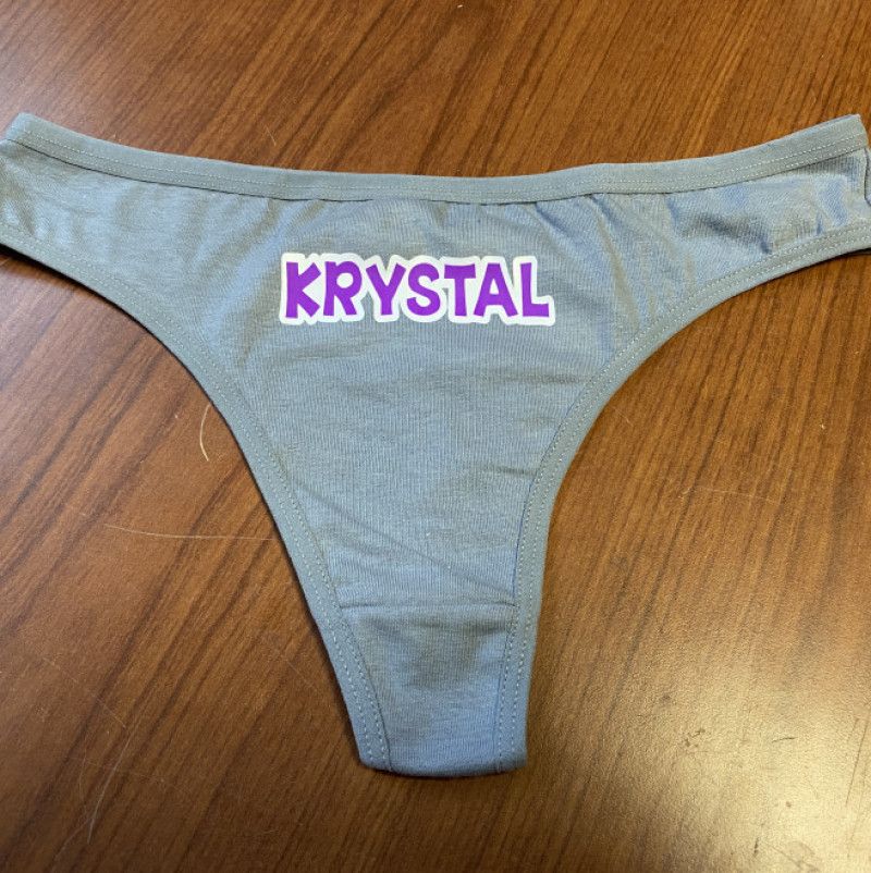 Two Tone Krystal Panty