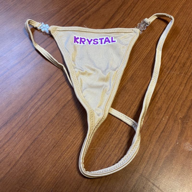 Two Tone Krystal Quick Release Panty