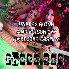 Harley Quinn and Poison Ivy Hardcore Cosplay Photo Set