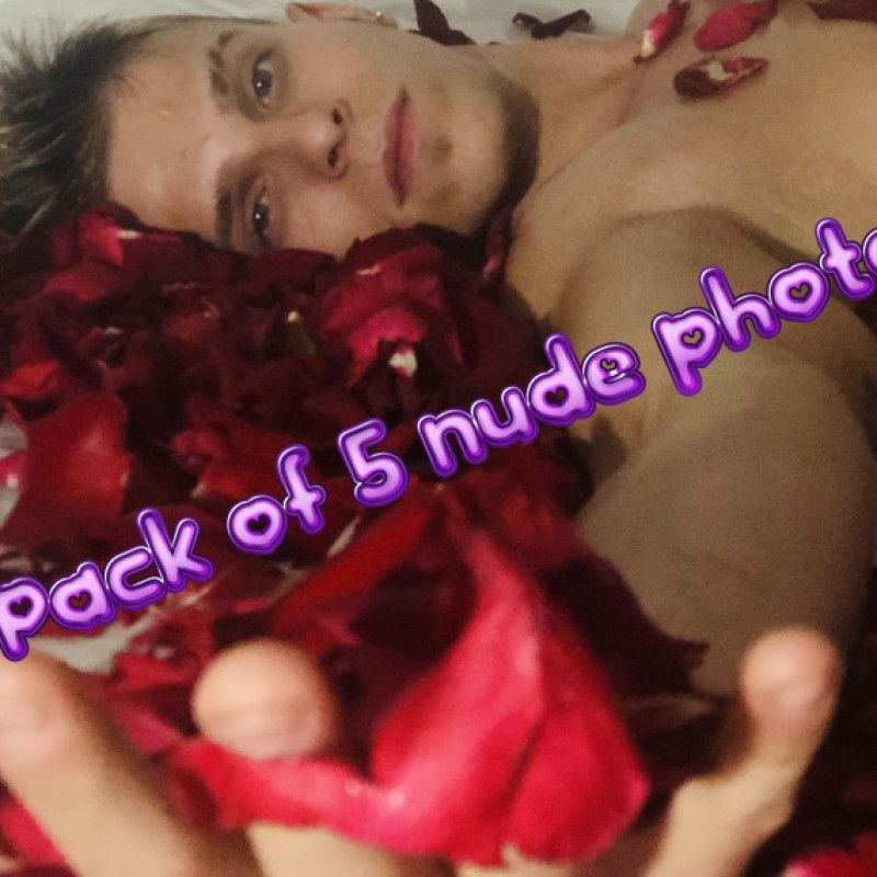 Pack of 5 nude photos