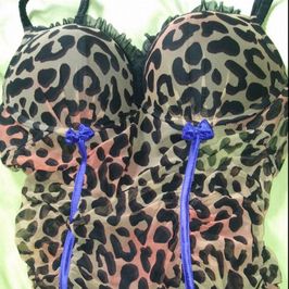 Leopard Print Lingerie