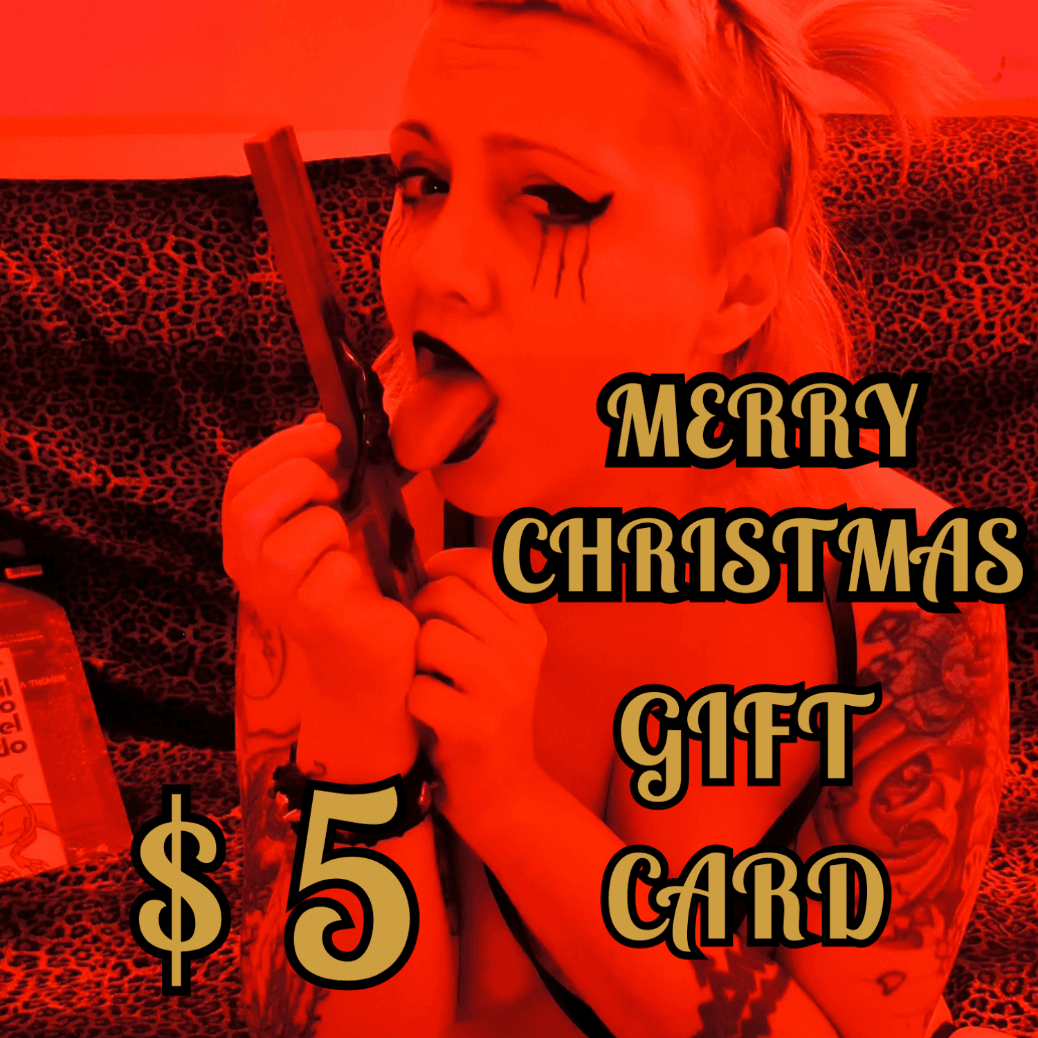 Merry Christmas Gift card 5 USD