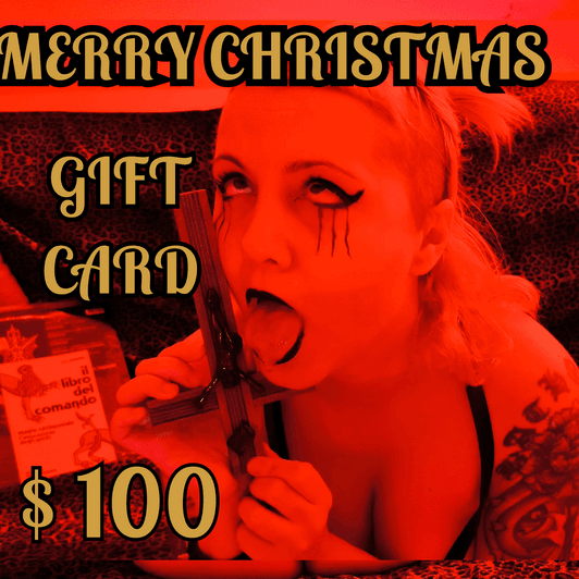 Merry Christmas Gift Card 100 USD