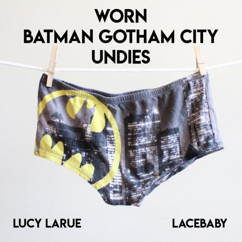 Worn Batman Gotham City Undies