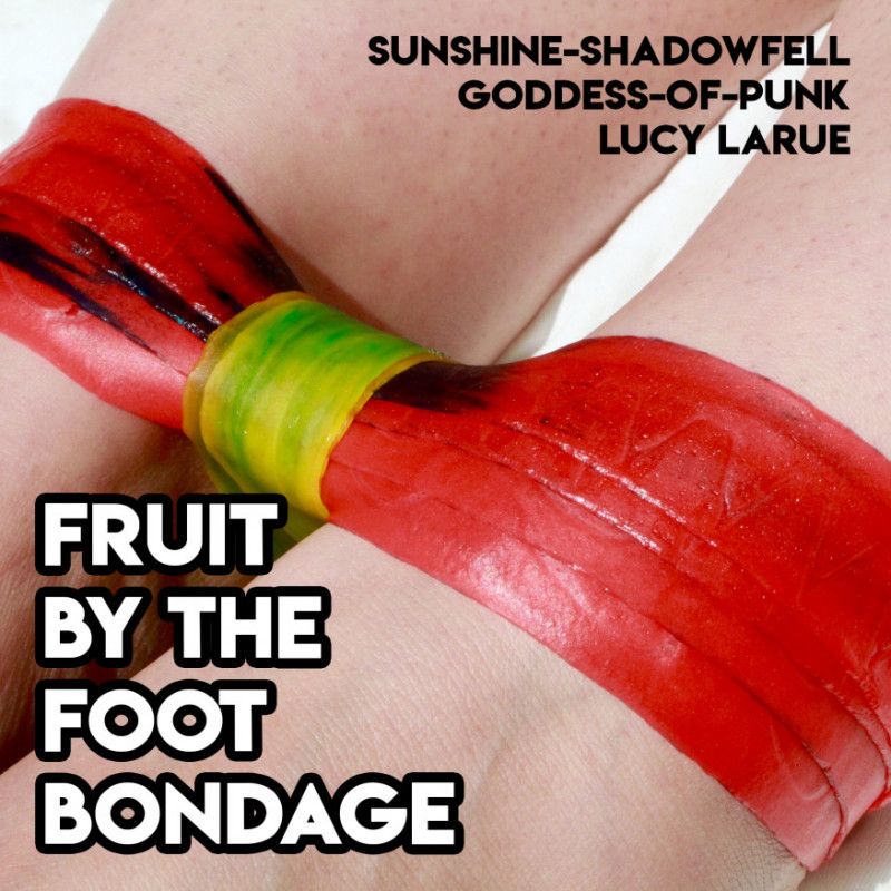 Fruit By the Foot Bondage Photoset