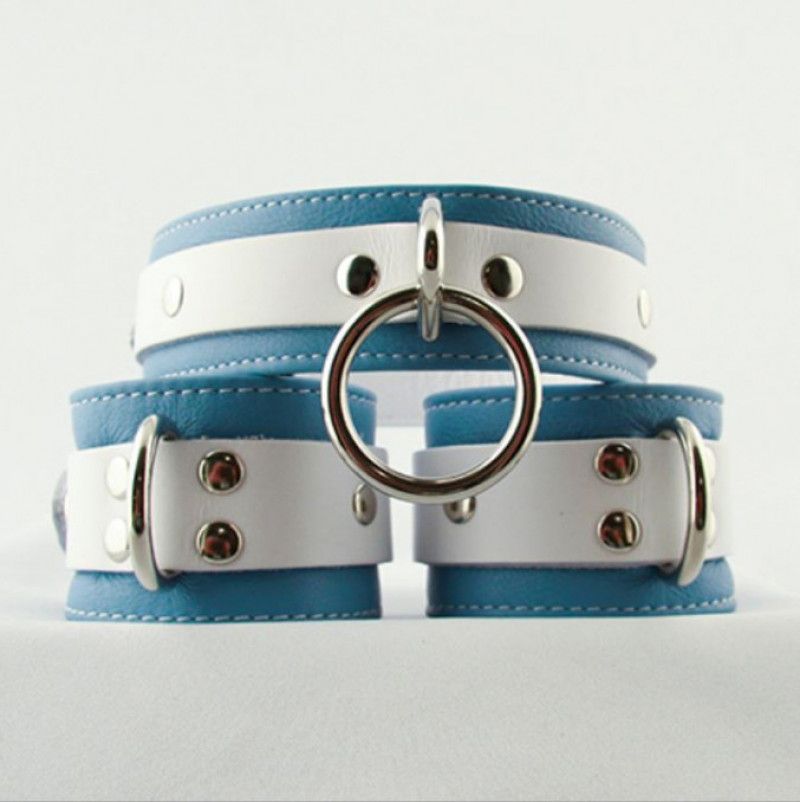 Buy Lucy Aslan Leather Collar and Cuffs