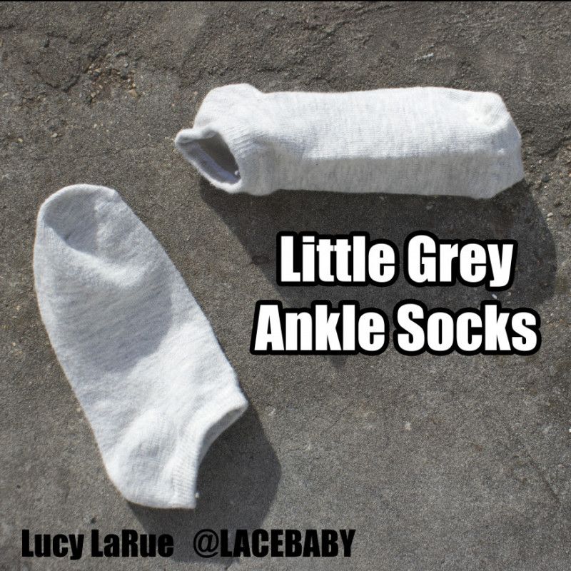 Little Grey Ankle Socks