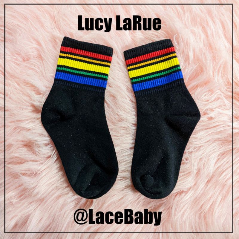 Black Rainbow Socks