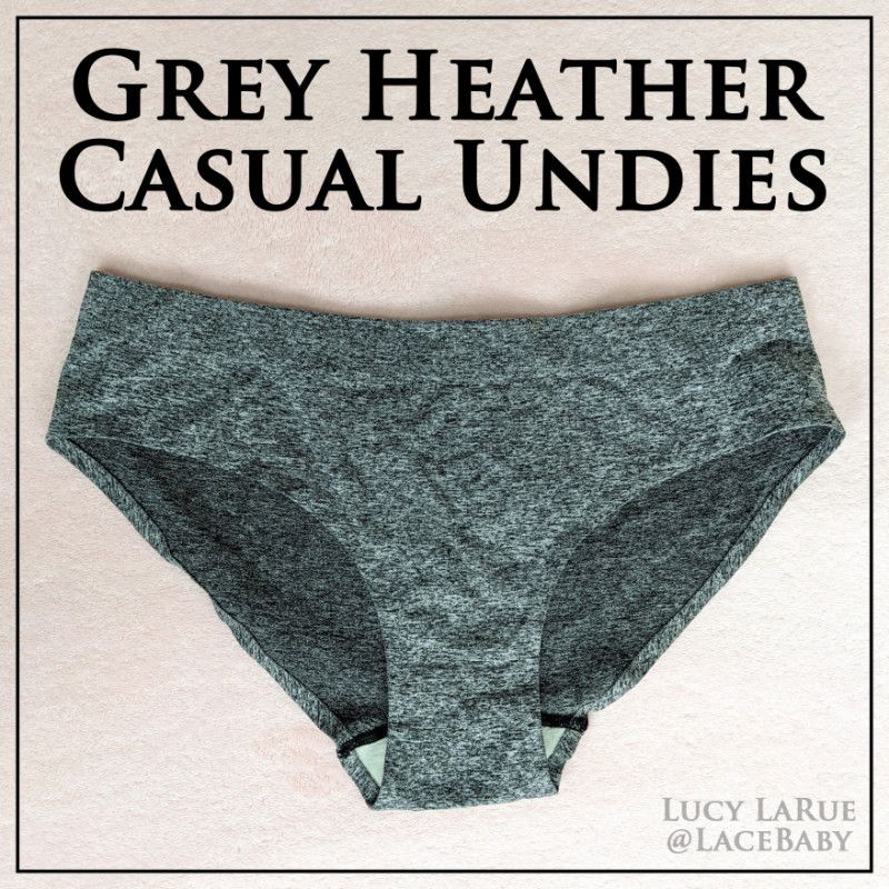 Grey Heather Casual Undies