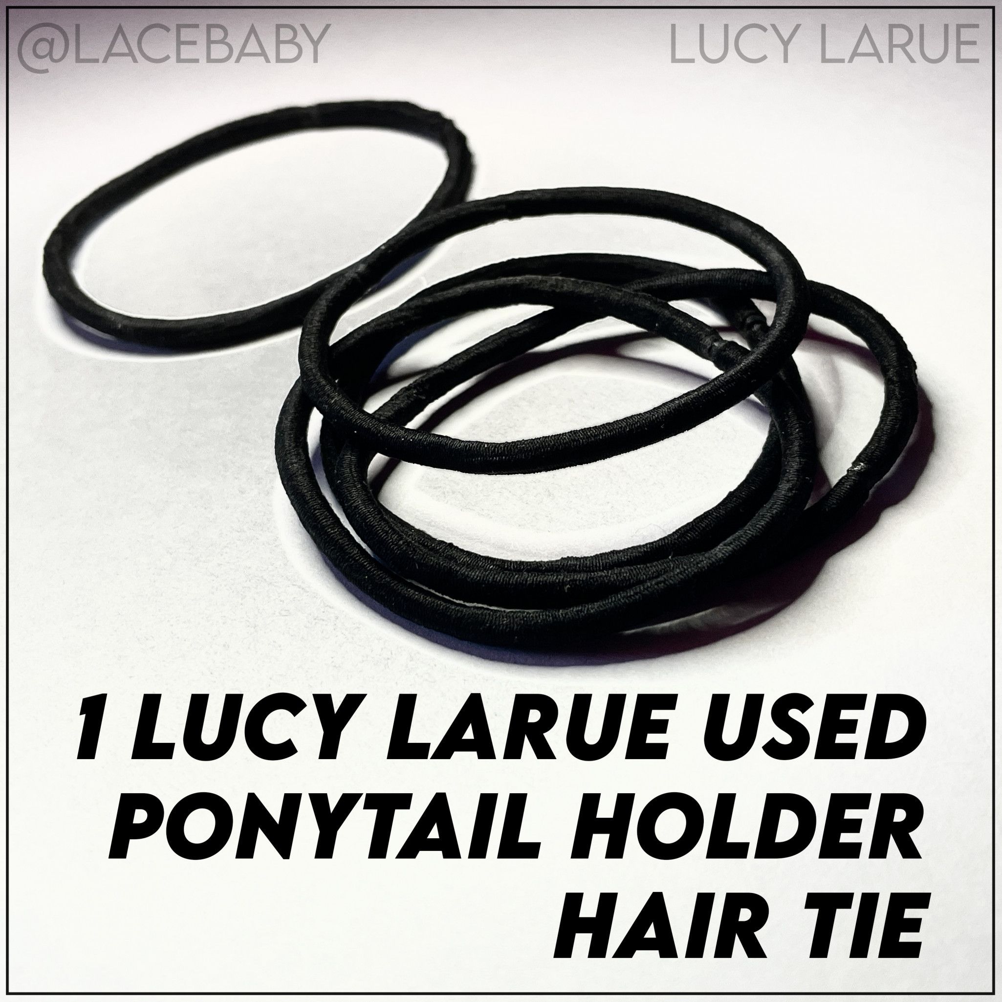 1 Lucy LaRue Used Ponytail Holder Hair Tie