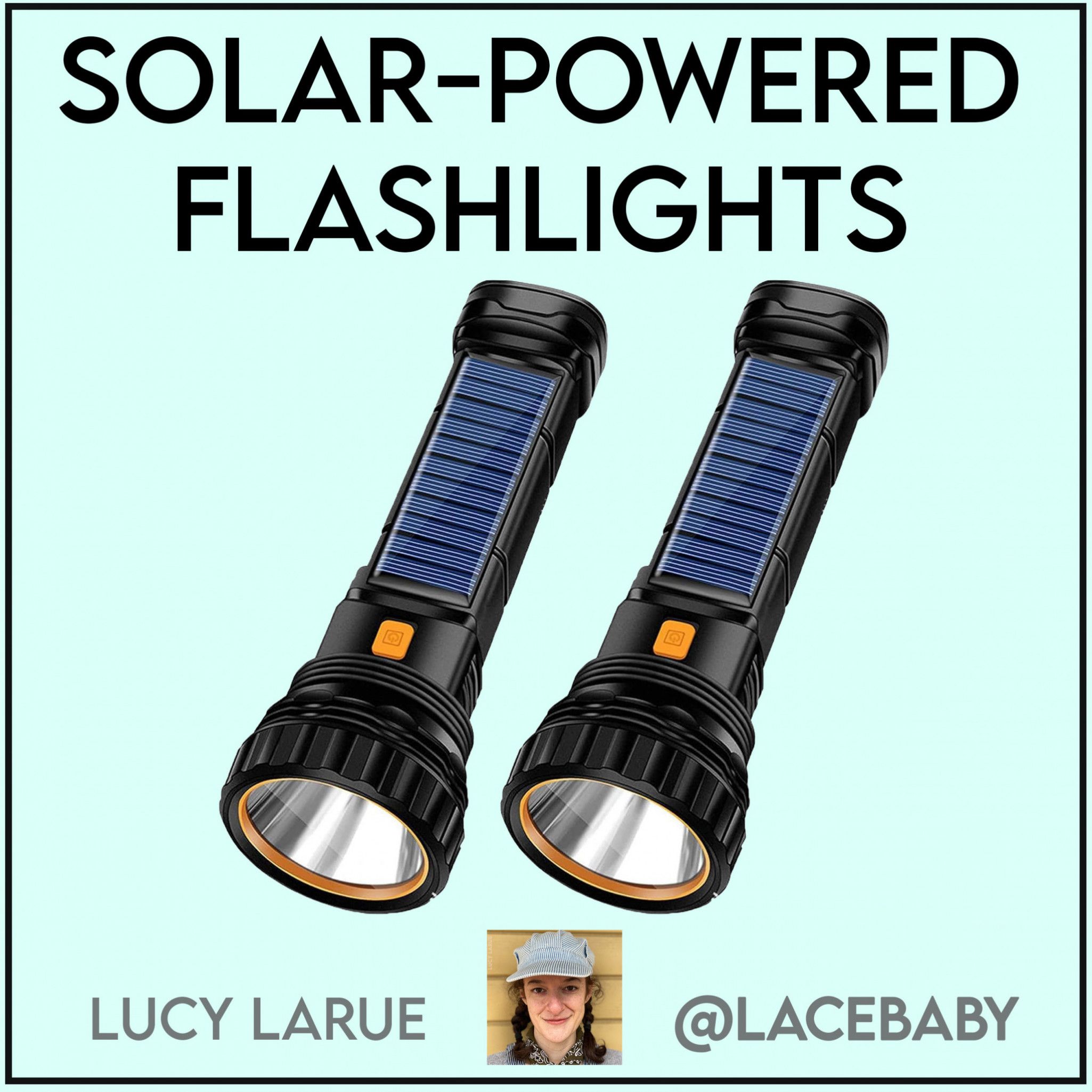 Solar Powered Flashlights