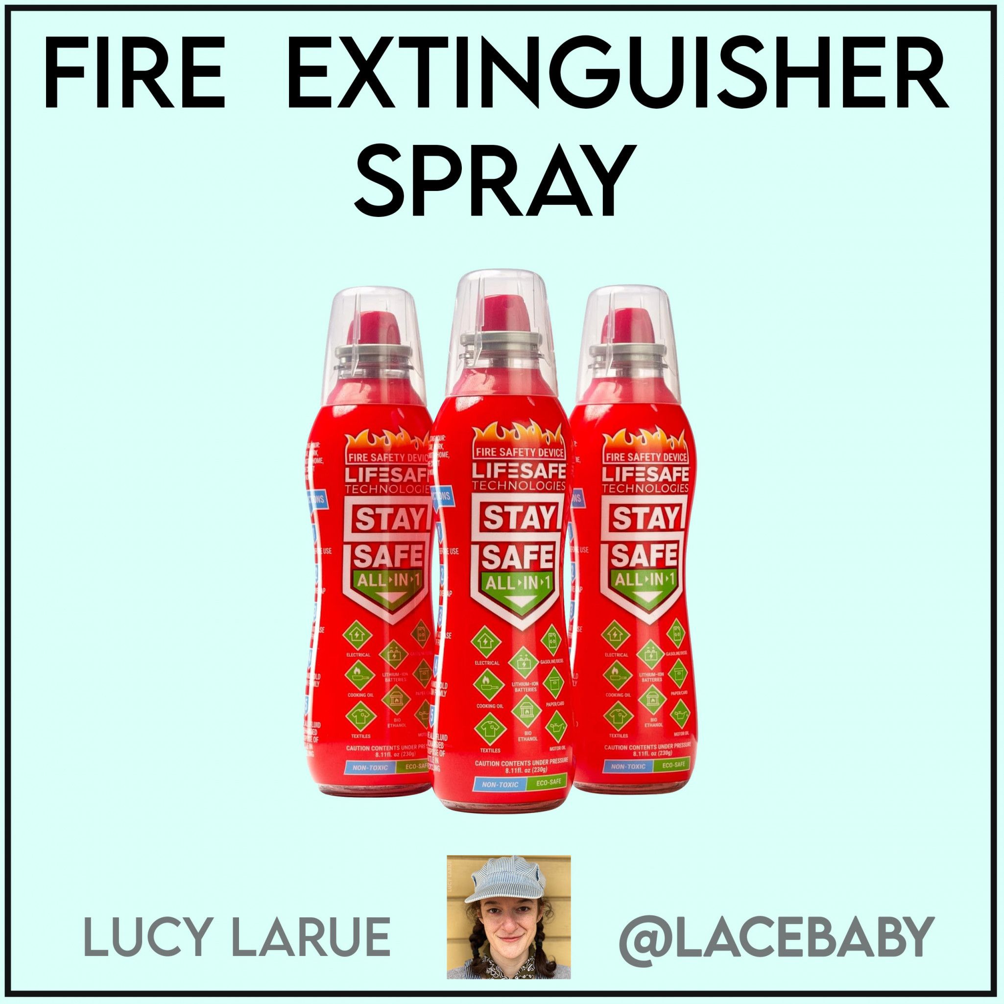 Fire Extinguisher Spray